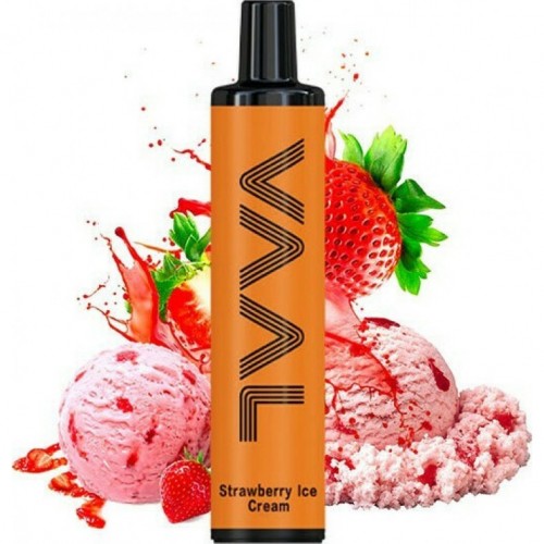 VAAL 500 Strawberry Ice Cream Disposable 500 Puffs 2ml (Μίας Χρήσης)